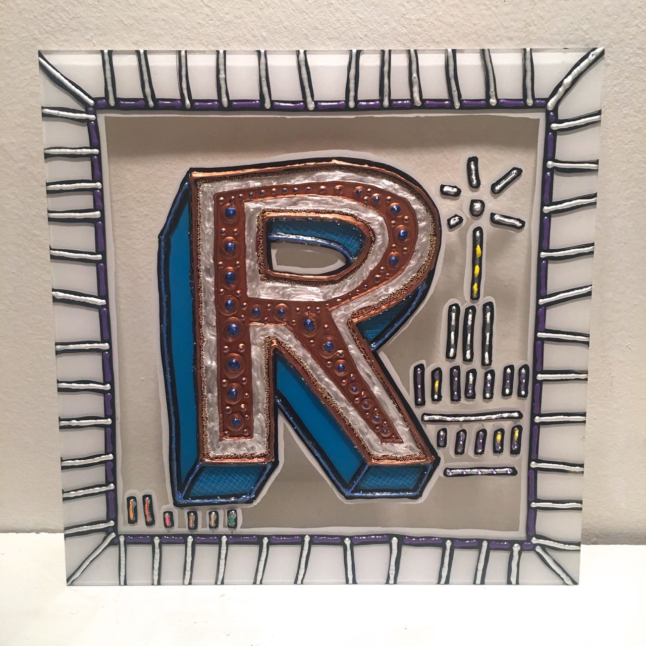 Squares - R - Letter - 1