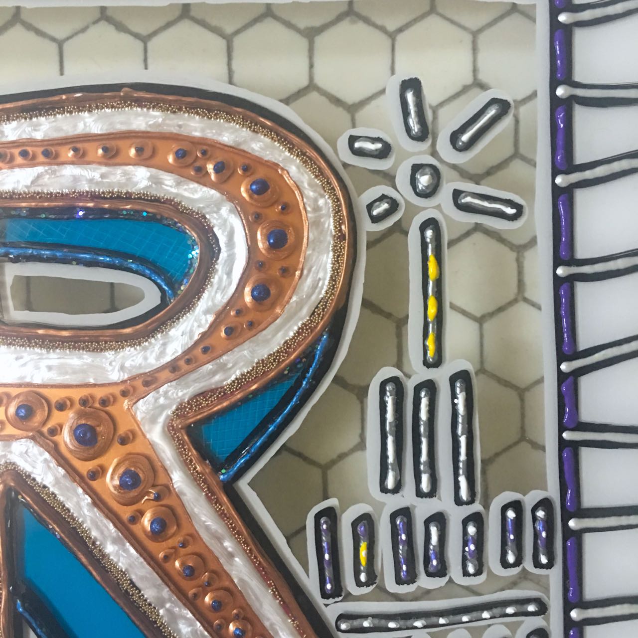 Squares - R - Letter