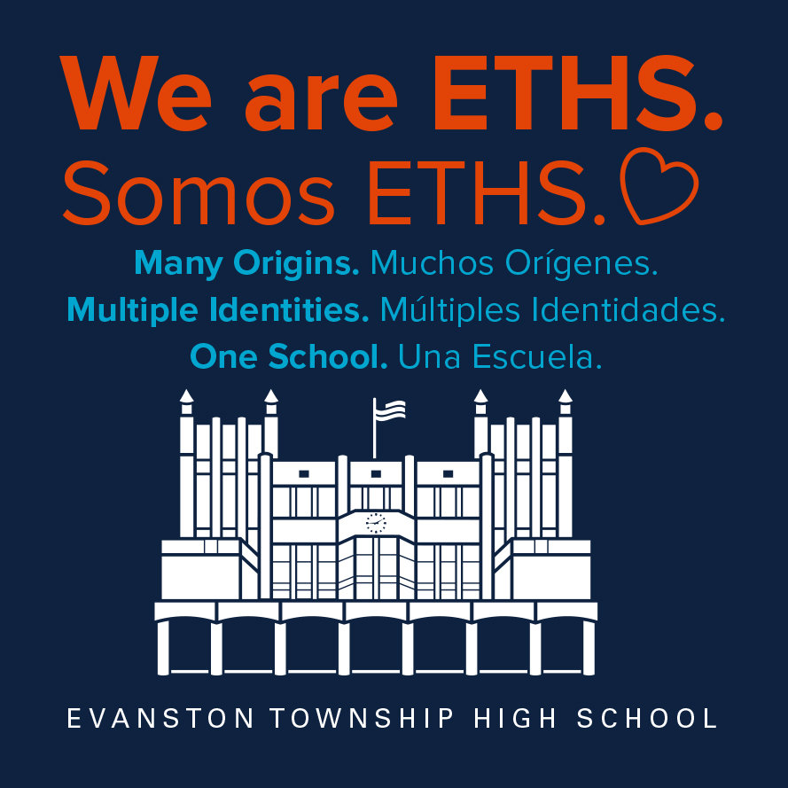 We are ETHS. Somos ETHS. social media meme.