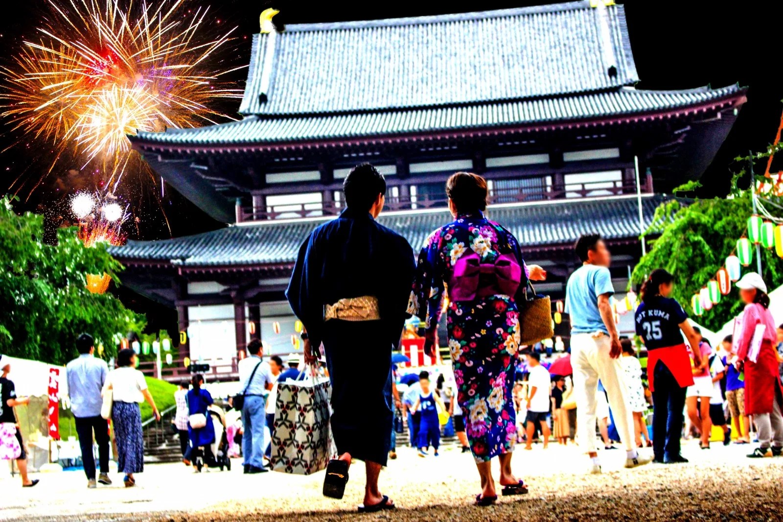 Le Japon en août : festivals, feux d’artifice et traditions estivales