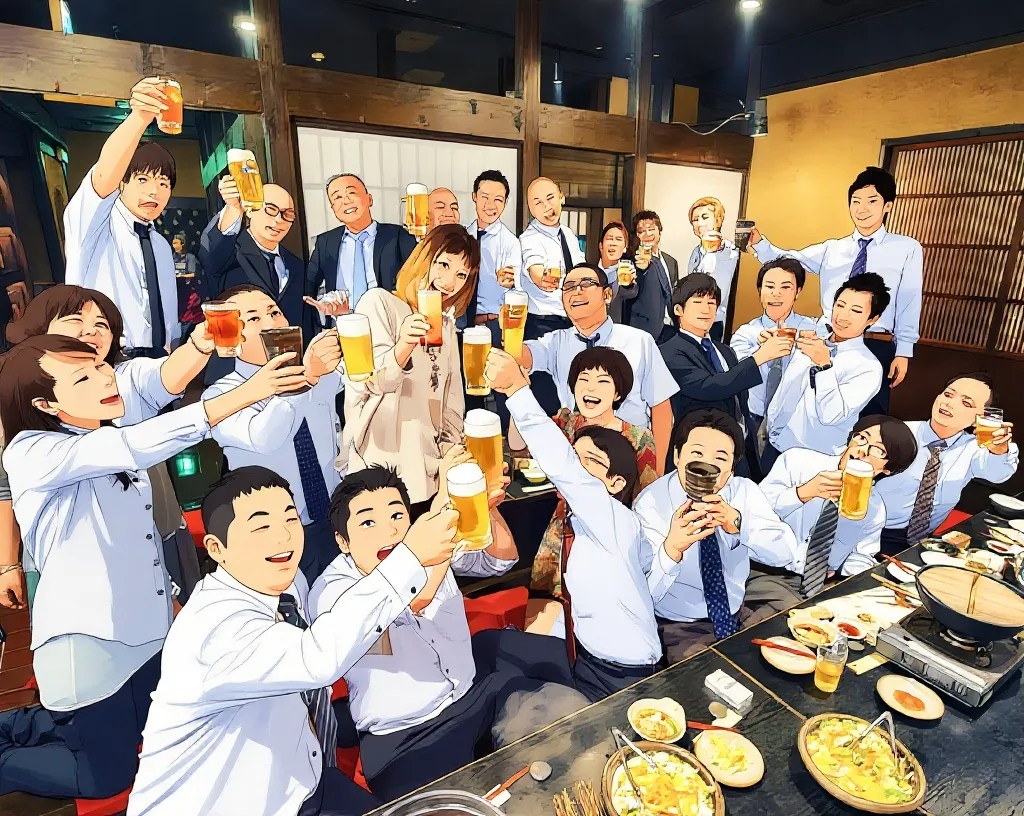 Shinnenkai, celebrate the beginning of the year in Japan through social ties
