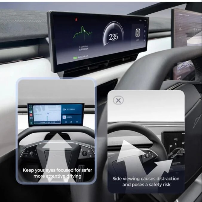 تسلا شاحنة تسلا الإلكترونية EVC11 شاشة لوحة عدادات لوحة القيادة الآلية كلاستر 10.88 بوصة