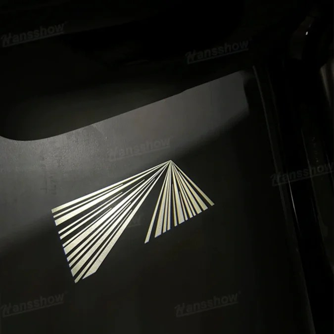 TESLA PROJECTOR WELCOME LAUNCH DOOR LIGHTS FOR TESLA MODEL 3/Y 2024+  2PCS IN ONE BOX