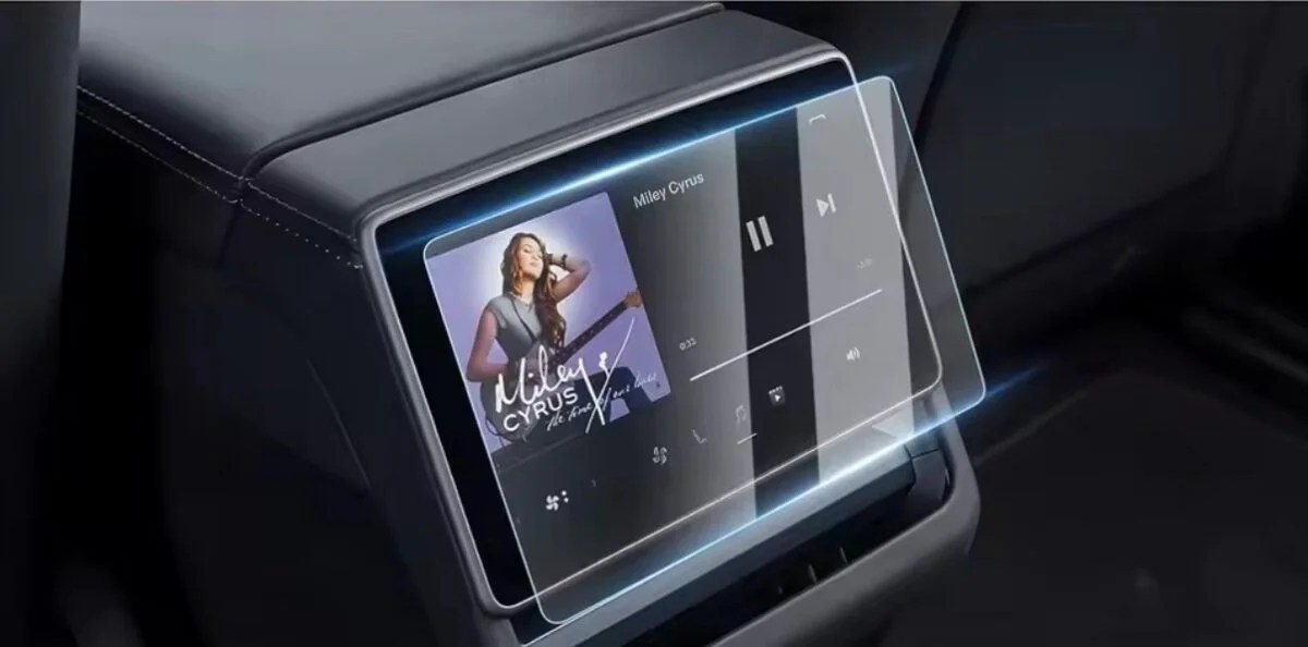 TESLA REAR SCREEN PROTECTION FOR MODEL 3/Y 2024+ GLASS