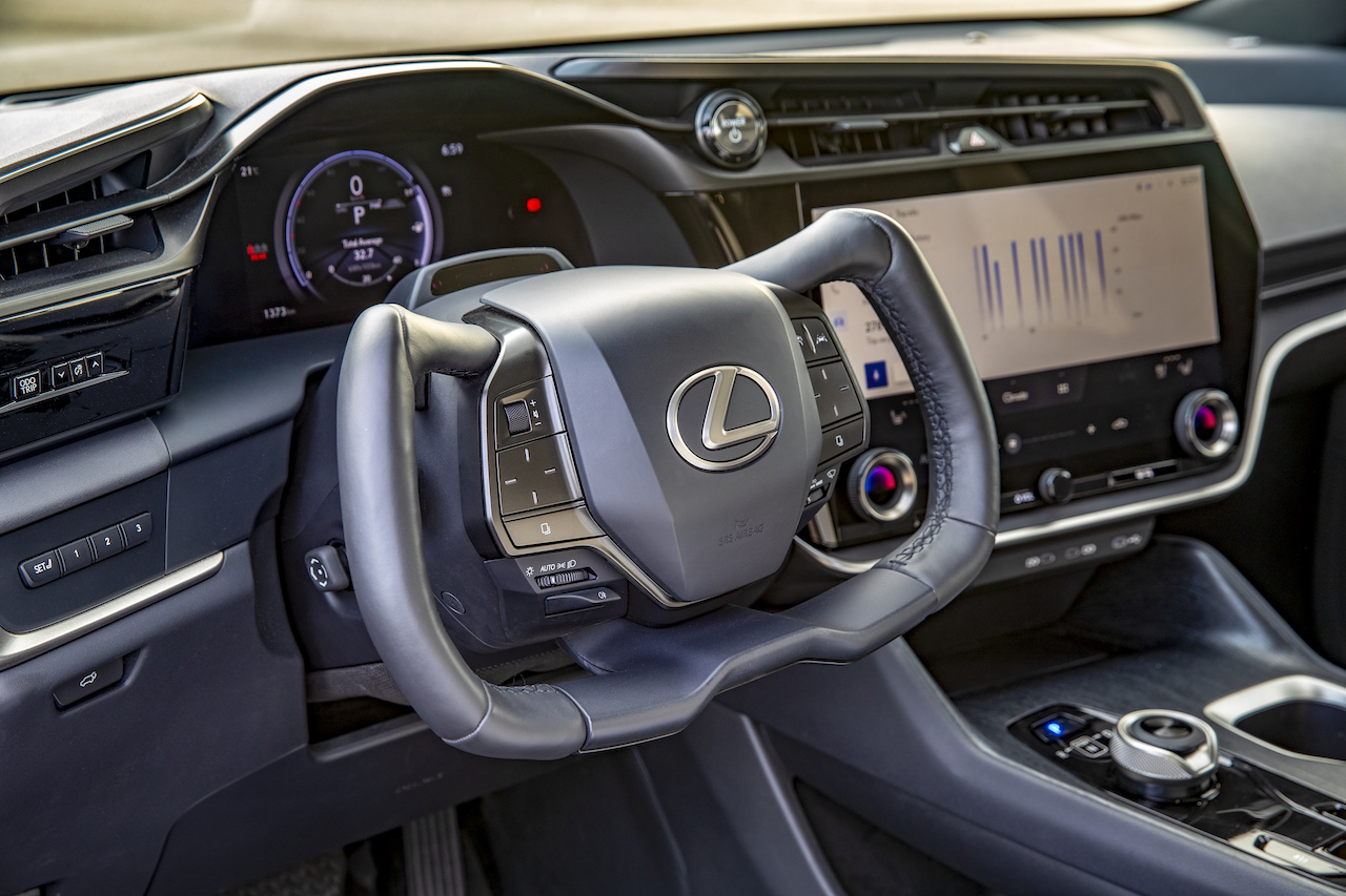Lexus rz 450e quick spin: luxury electric suv first australian drive