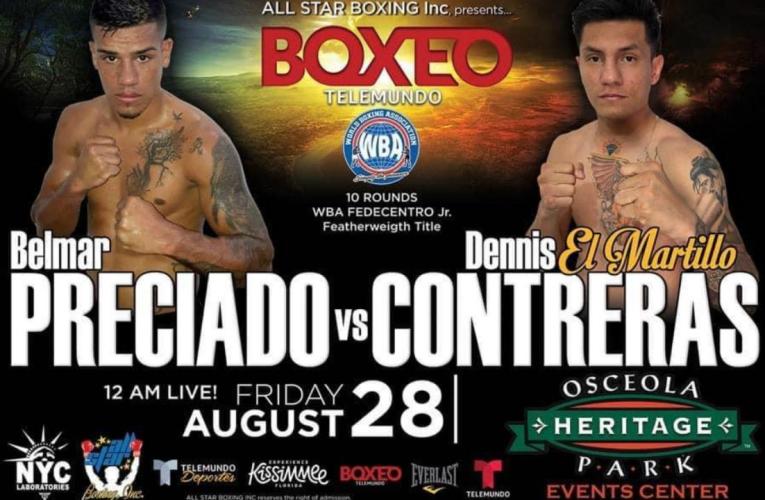 PRECIADO VS CONTRERAS POR FAJA AMB EN FLORIDA