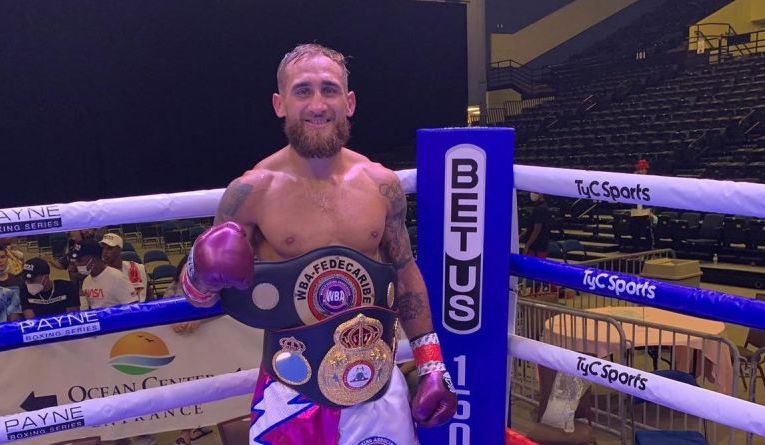 ARGENTINO ALBERTO PALMETTA SE CORONA CAMPEÓN AMB WELTER