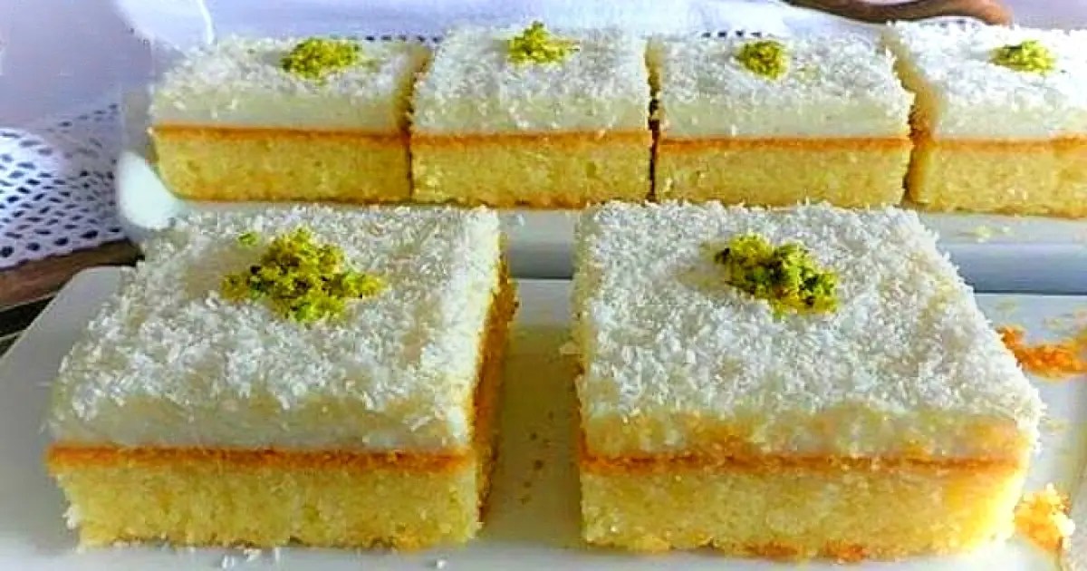 Muhallebi Kremalı Şerbetli Tatlı Tarifi