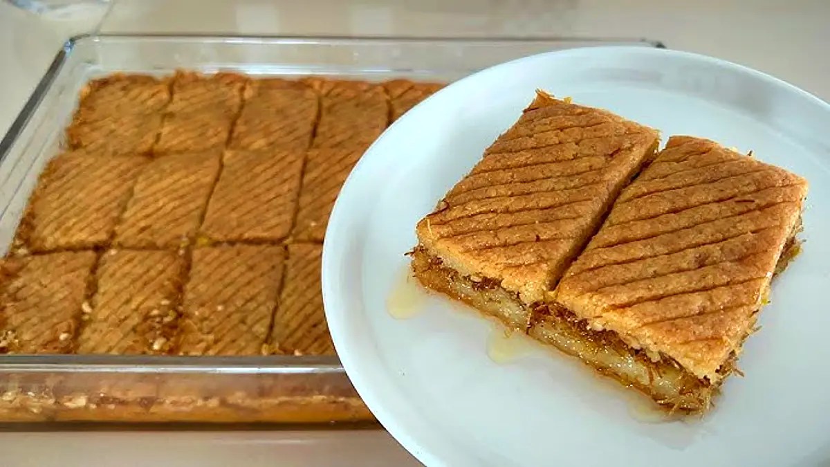 Borcamda Şerbetli Tatlı Tarifi