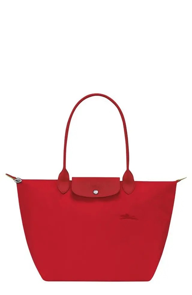 Le Pliage Green L Tote bag Tomato