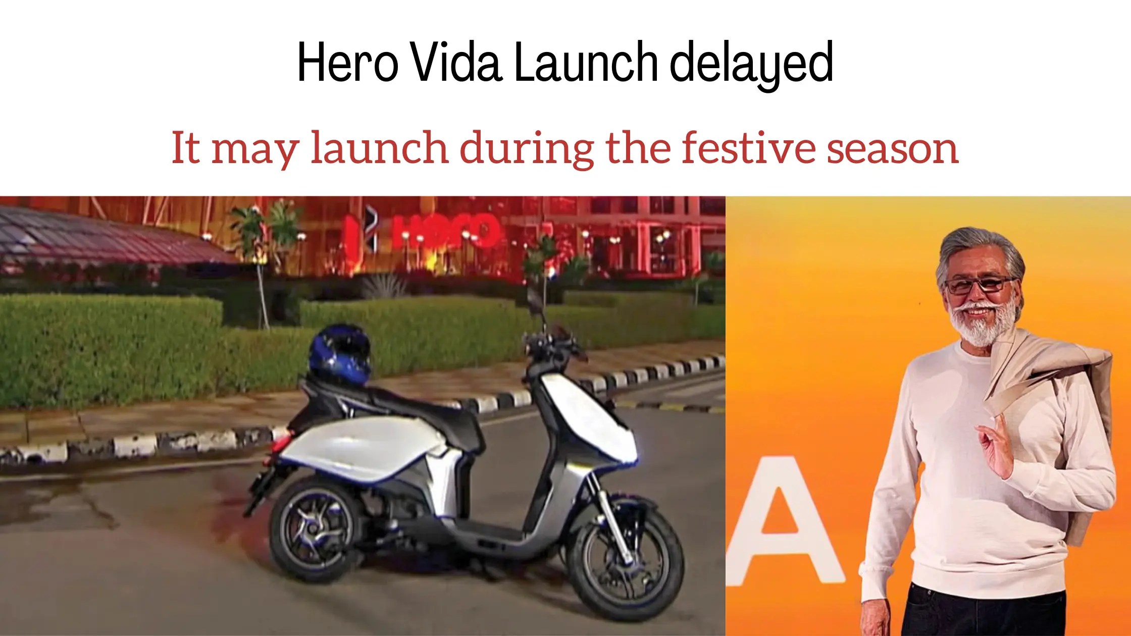 You are currently viewing Hero MotoCorp, Delayed the launch of their Vida electric scooter.