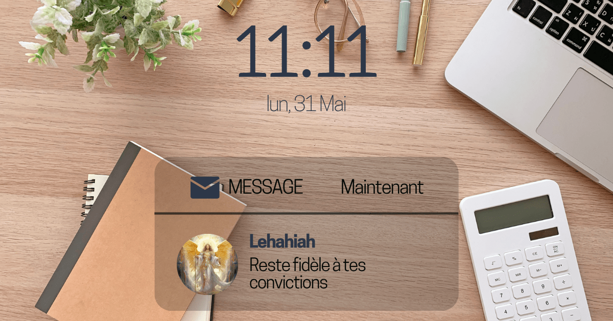 message des anges à l'heure miroir 11h11