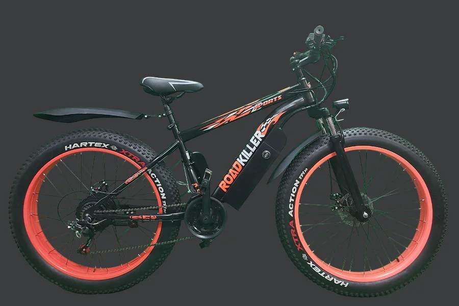 Buy elecson fat tyre electric cycle 26.5" frame for unisex-adult