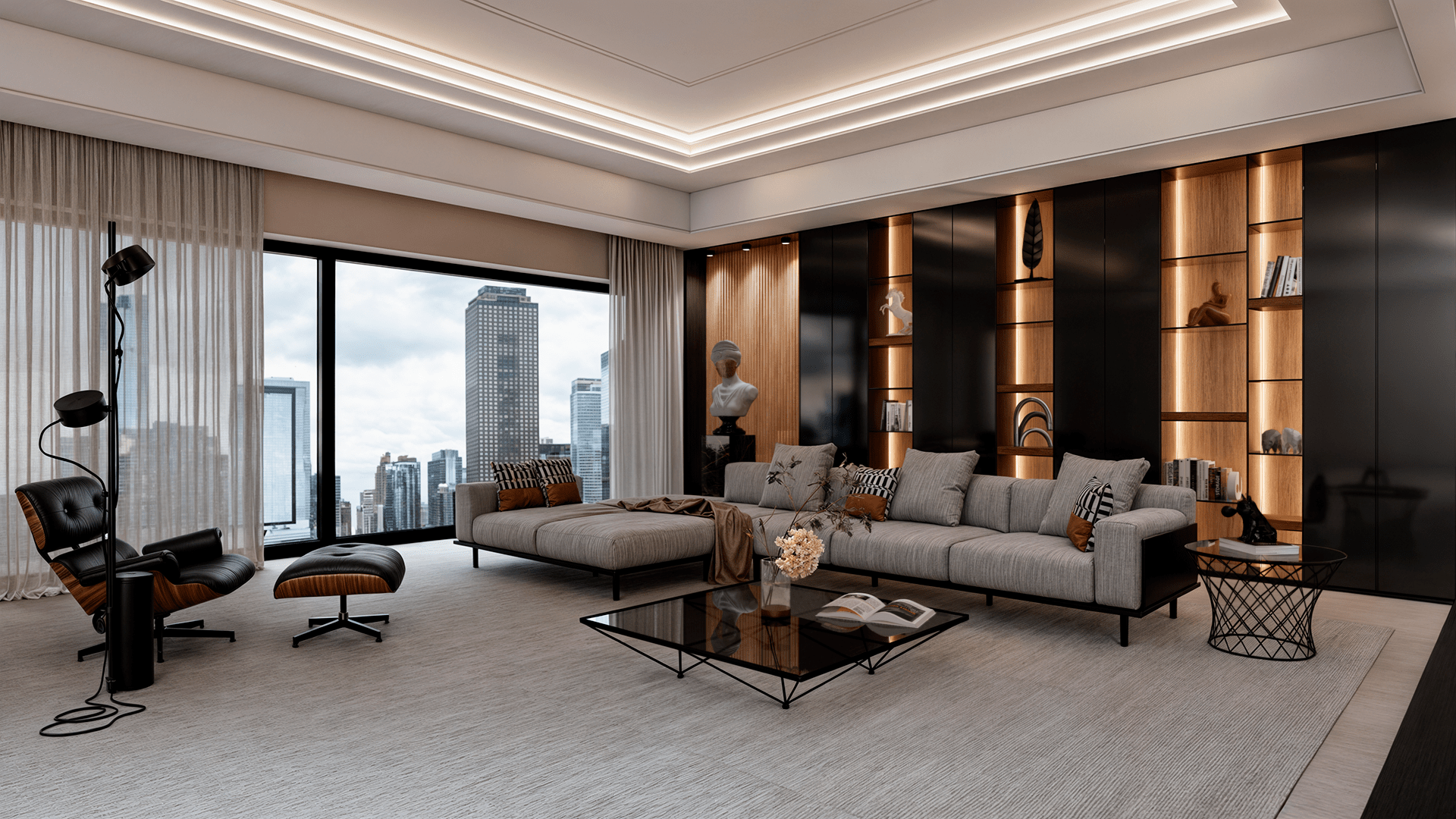 Renderização 3D de Interior 05