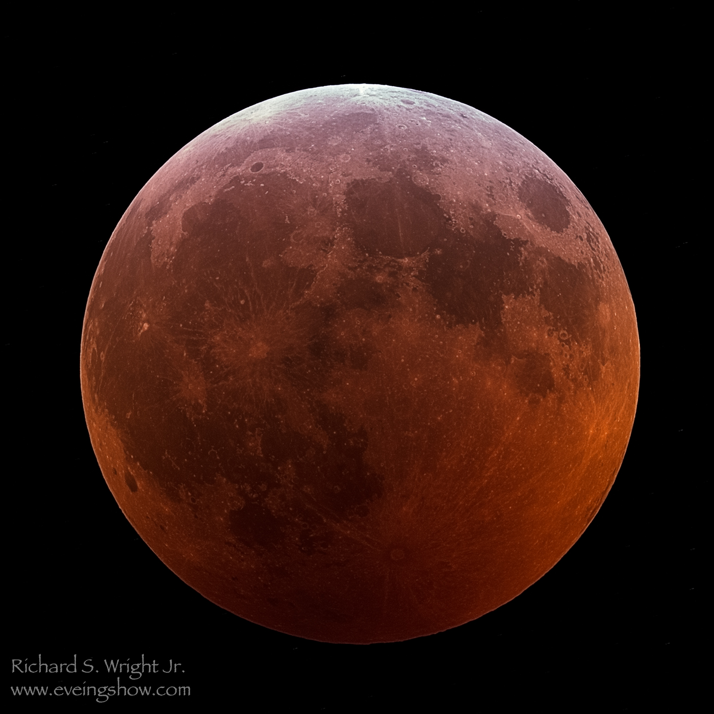 The total lunar eclipse of January 2019.