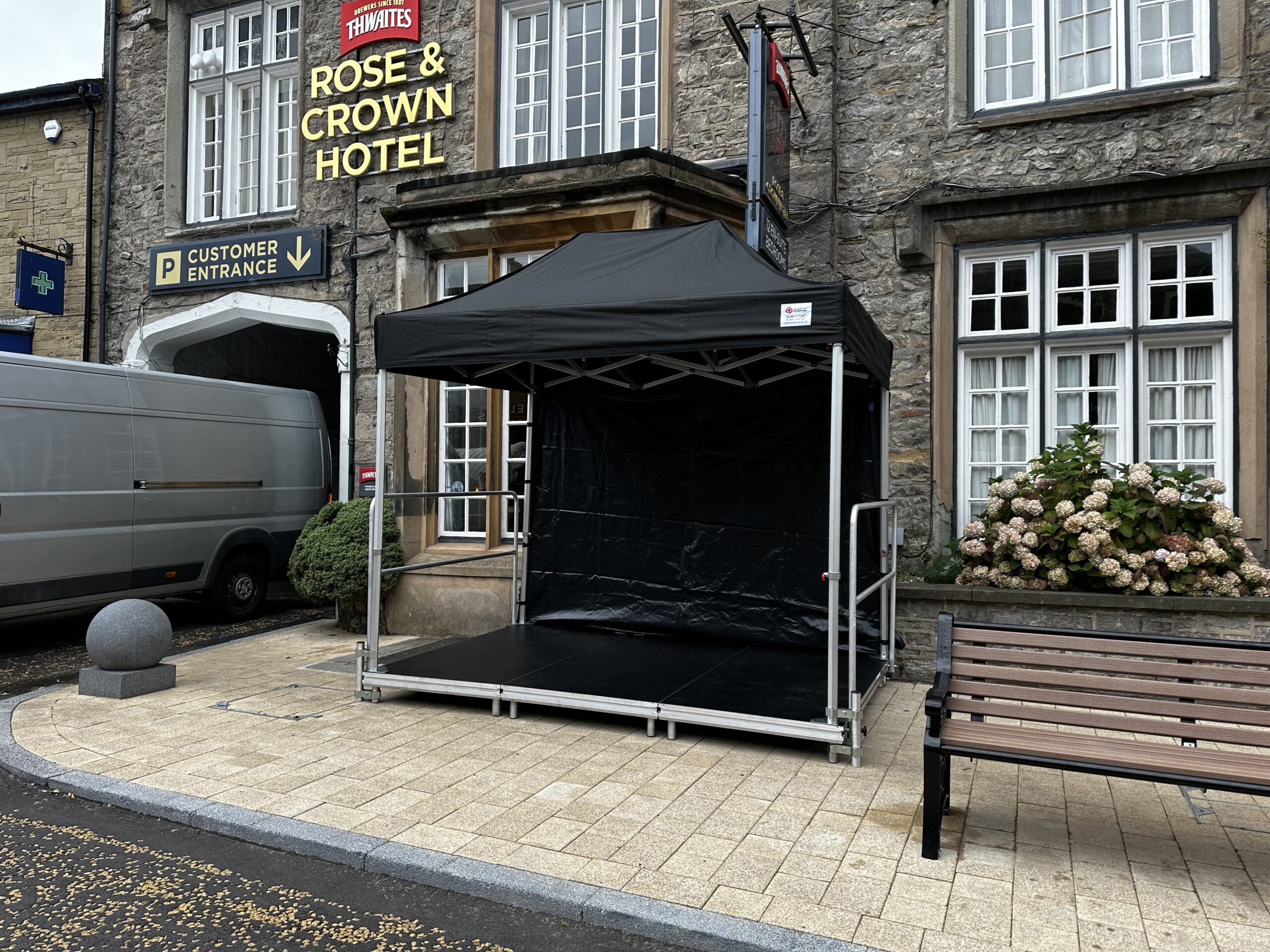 3m x 2m Pop Up Stage