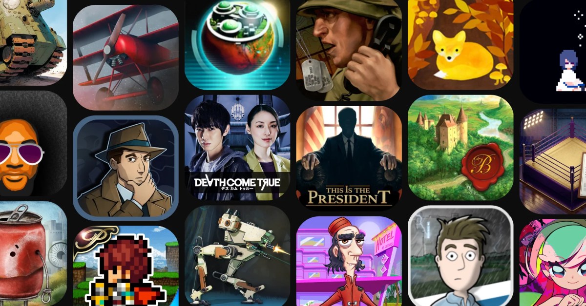 A collage of numerous mobile app icons showcasing various game characters, vehicles, and themes.