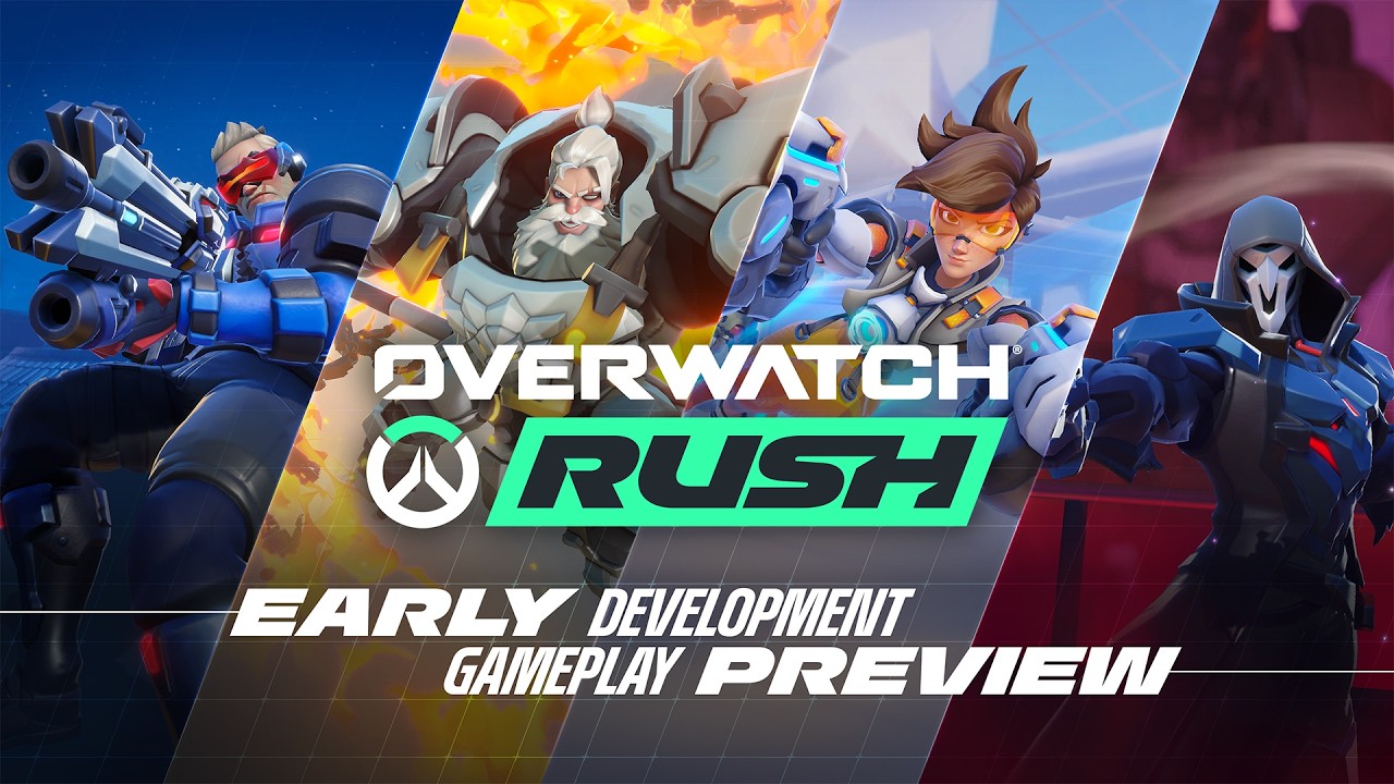 Overwatch Rush Teases Epic Mobile Battles