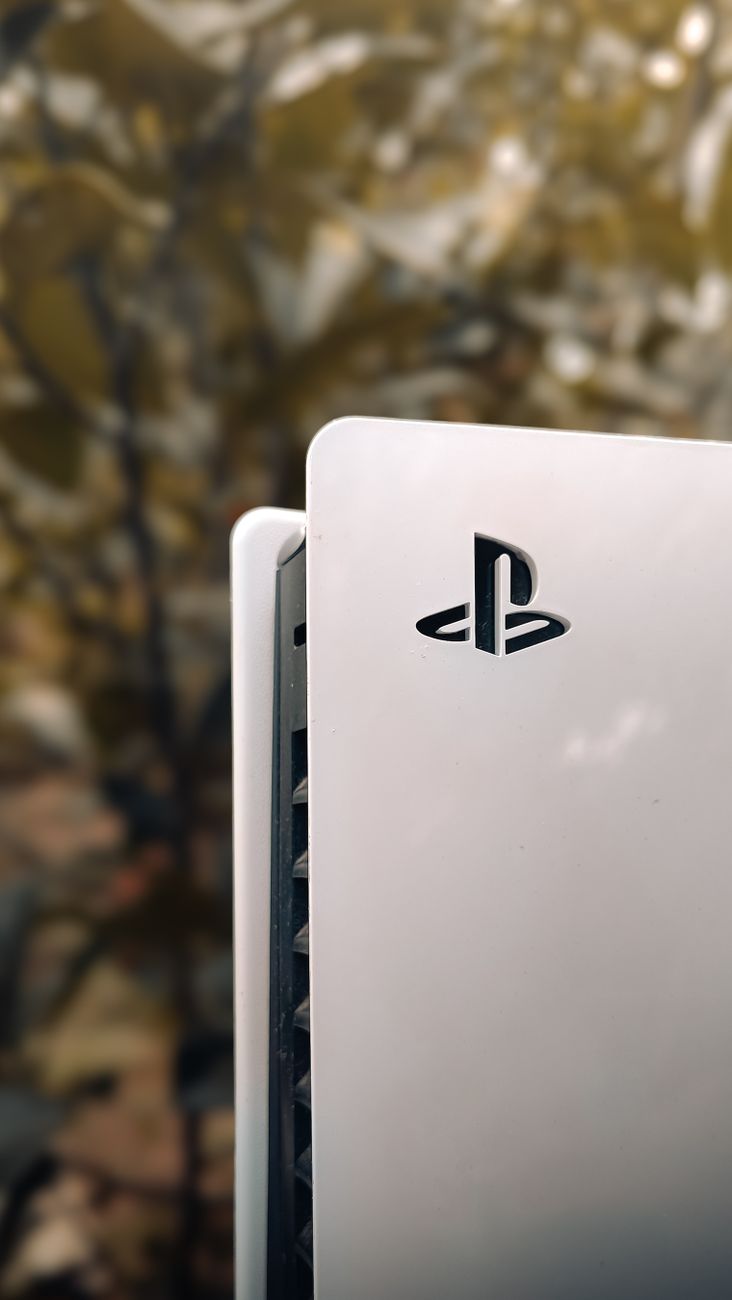 close up of gaming console outdoors