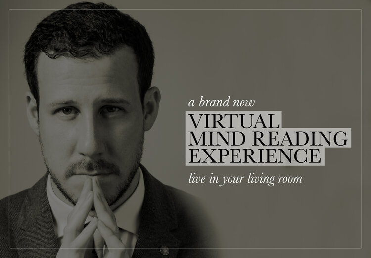 Online Magic Show / Virtual Mind Reading Experience