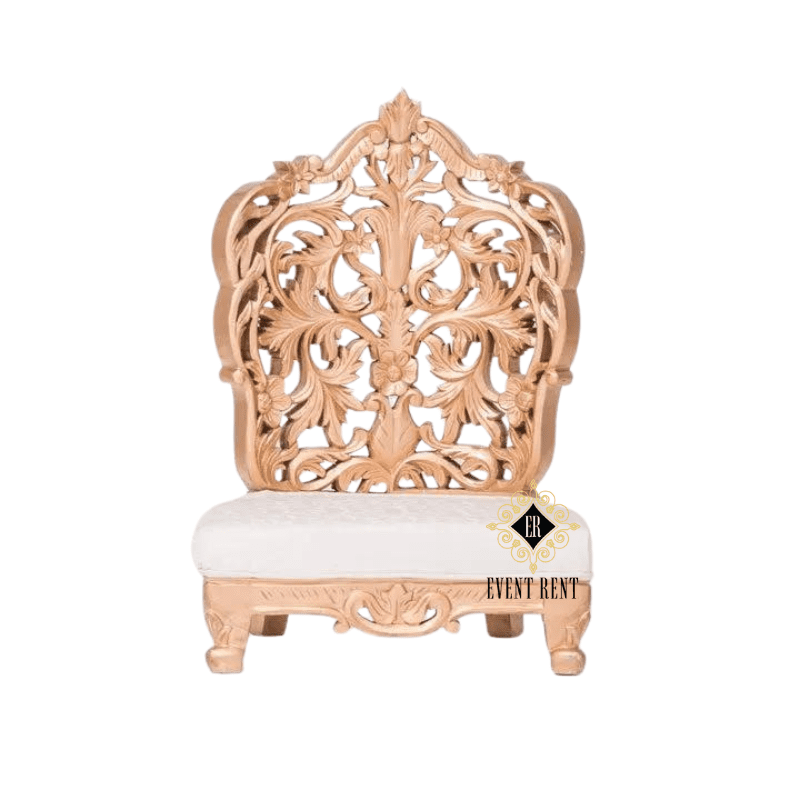 Gold Delazio Low Stool