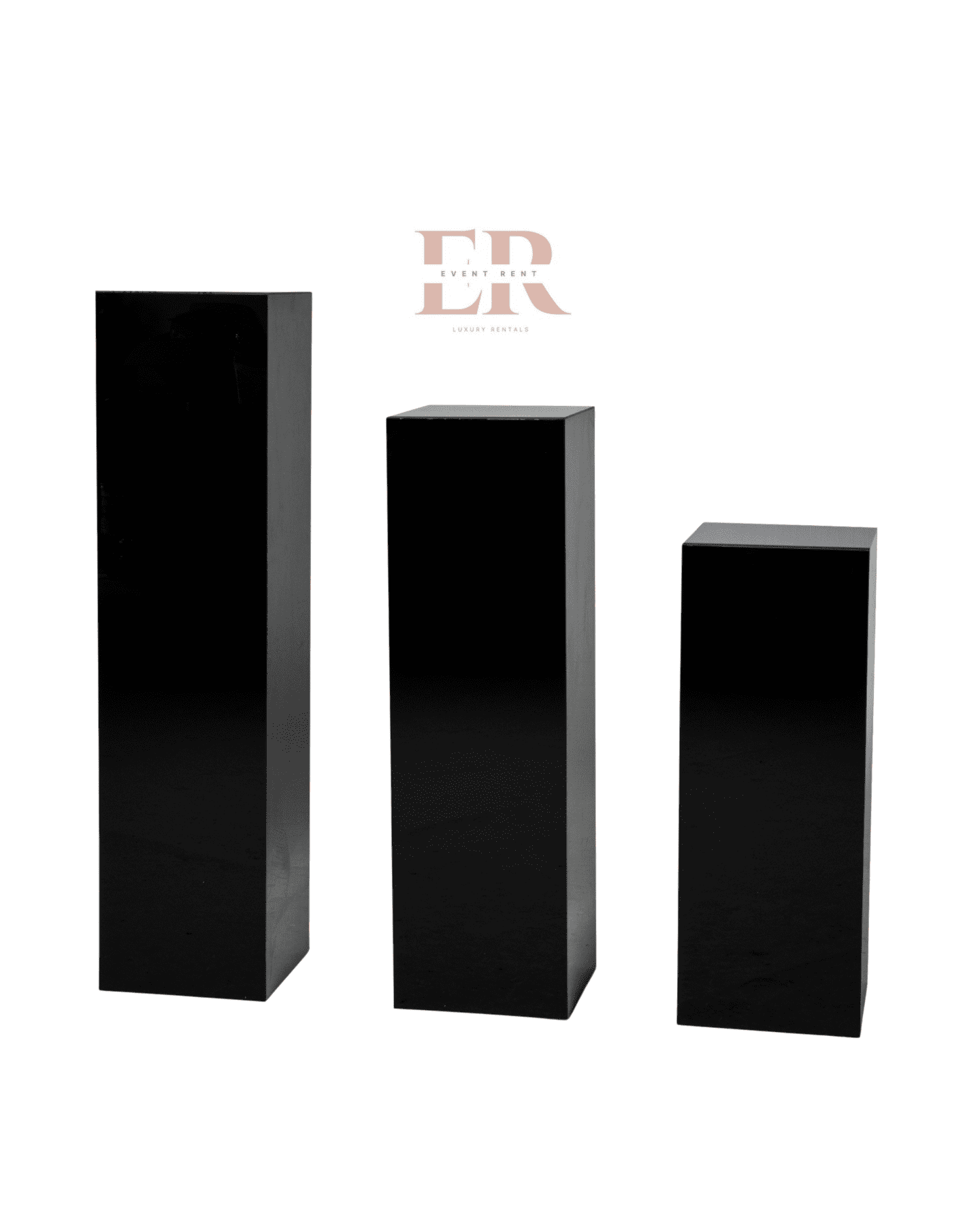 Black Plinth/Stand | Square Top