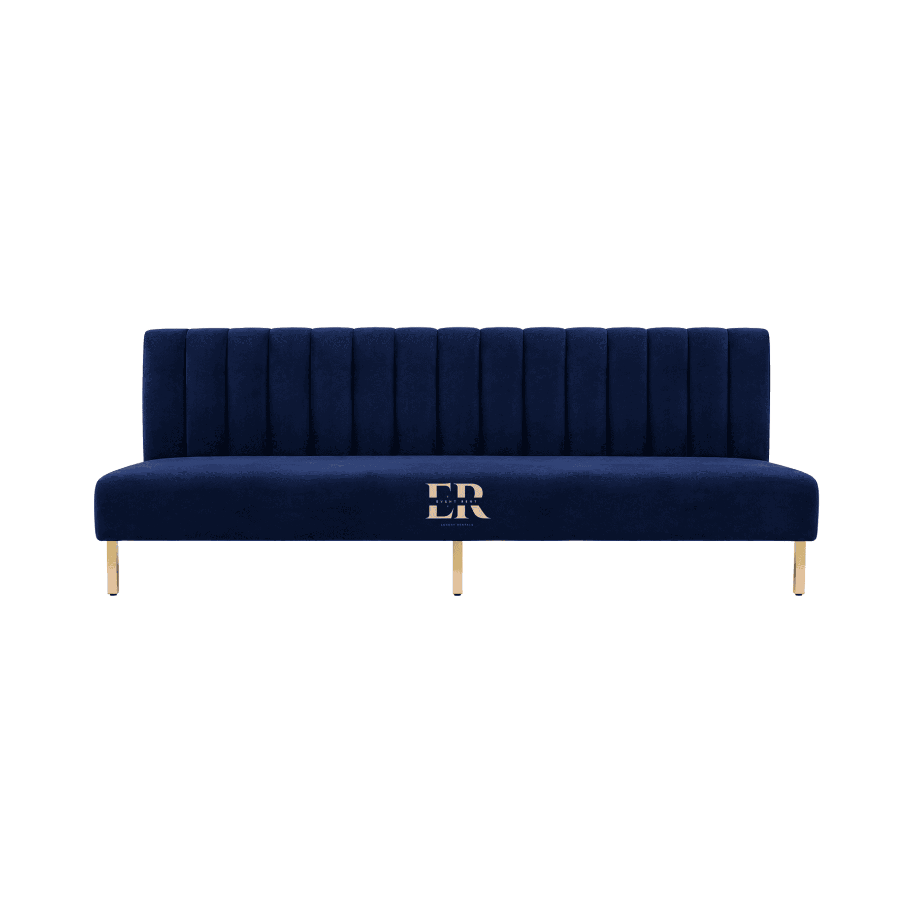 Navy Blue Velvet - Lounge Sofa