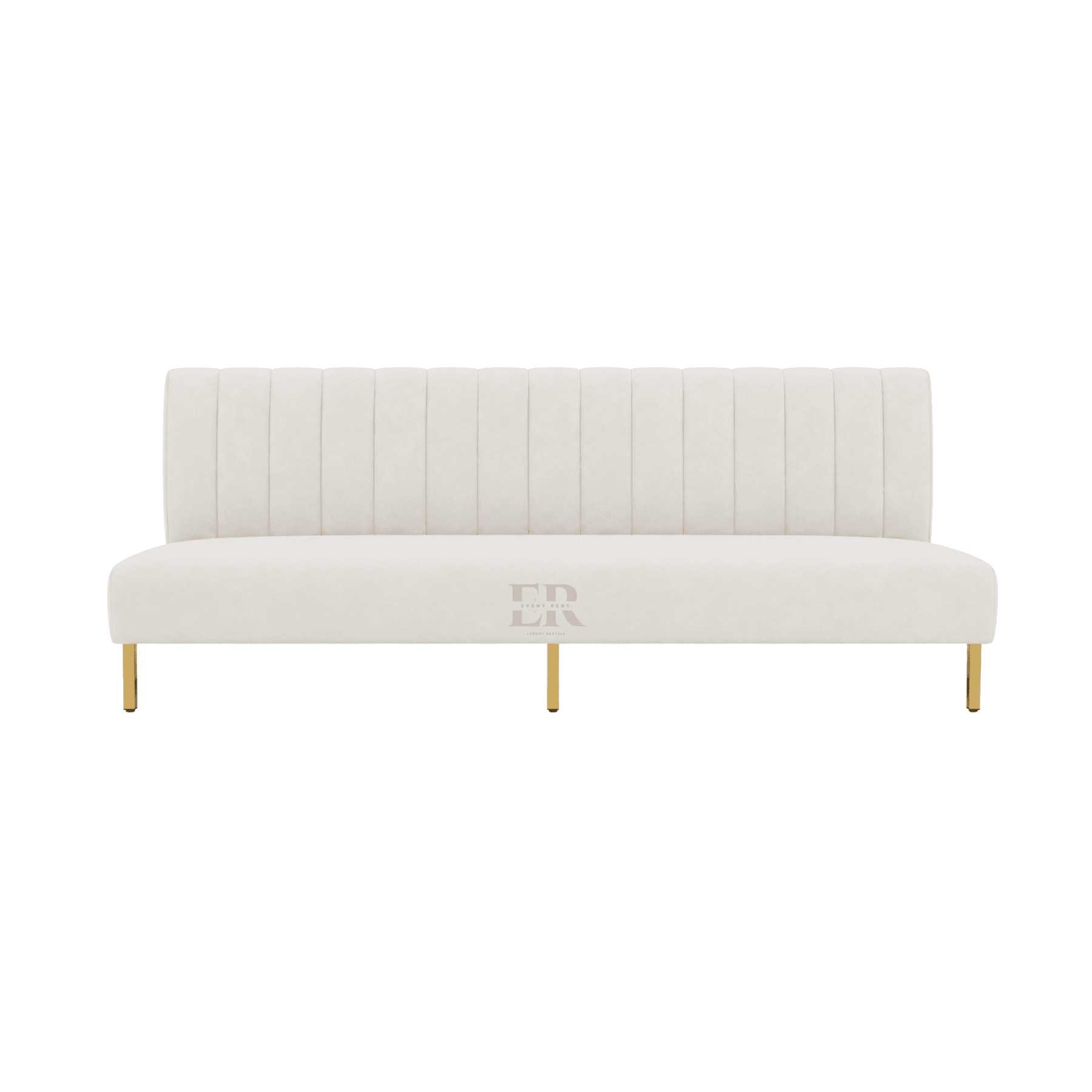 Ivory Velvet - Lounge Sofa