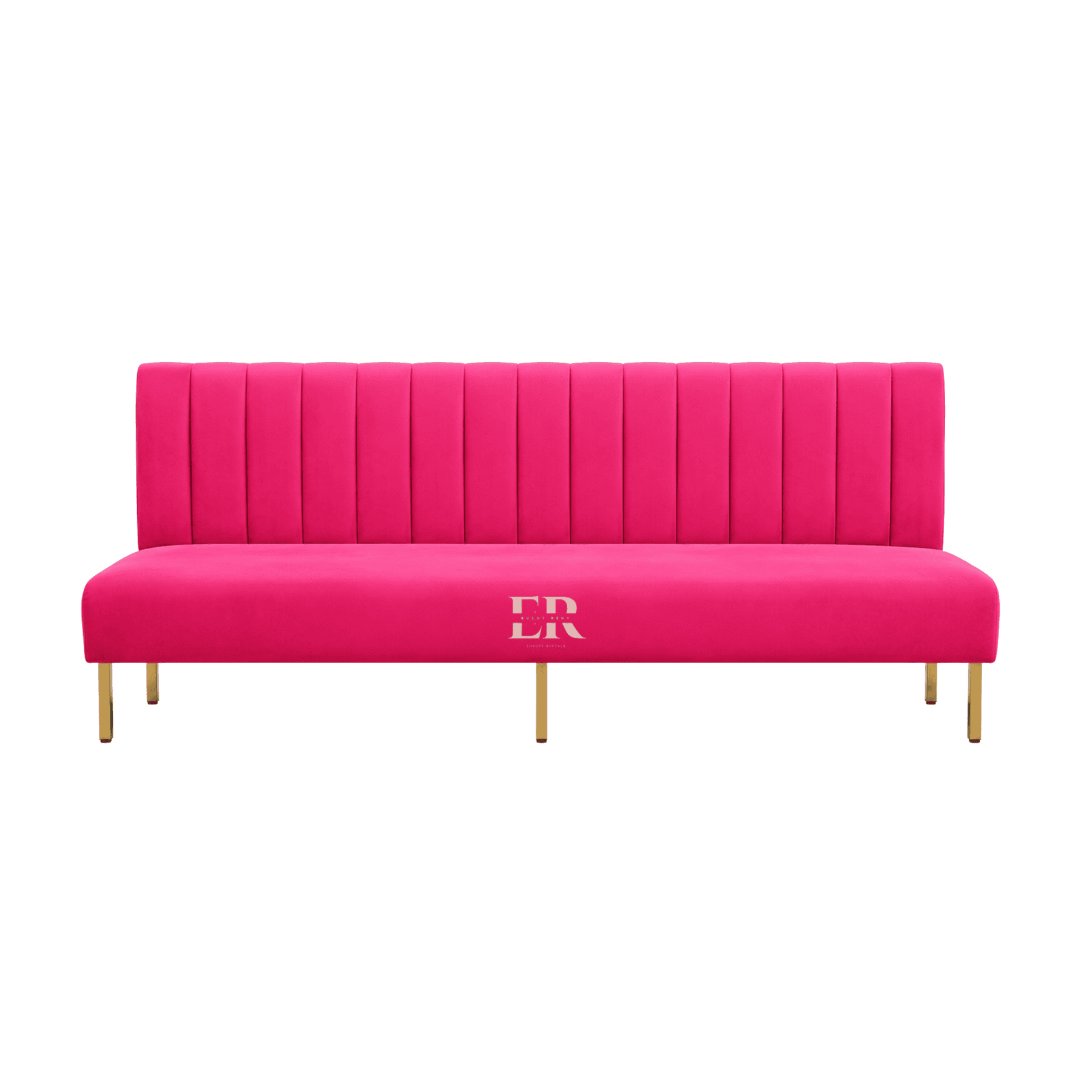 Hot Pink Velvet – Lounge Sofa