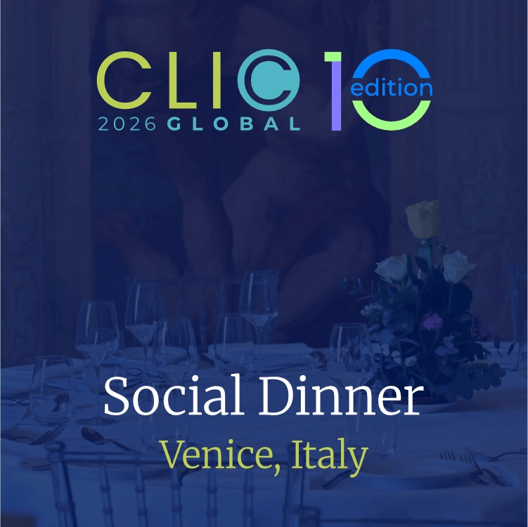CLI-C GLOBAL 2026 Social Dinner
