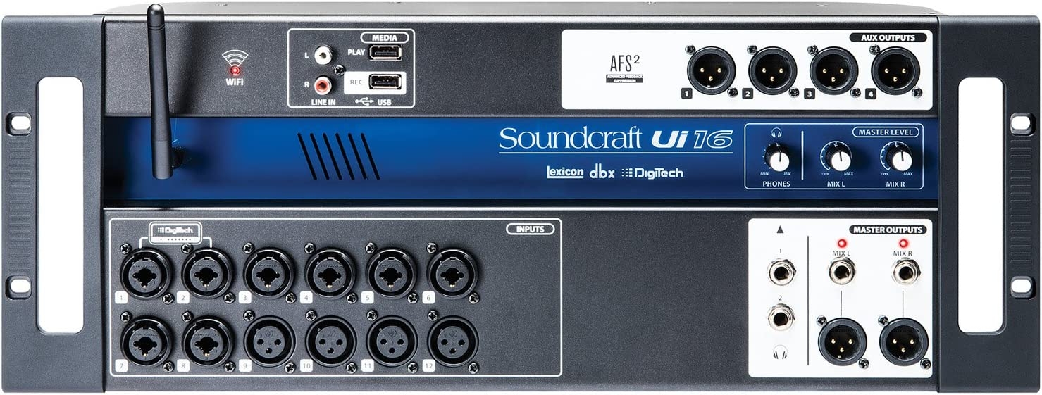 Soundcraft UI16 動作確認 Soundcraft Ui12/Ui16 | Unlocking Extra Auxes - YouTube