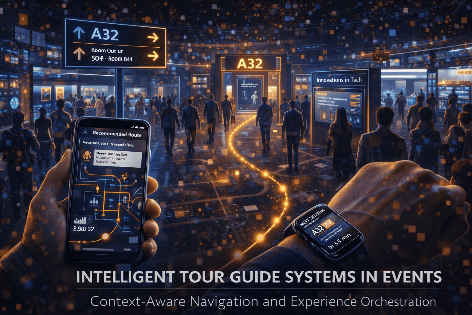 Intelligent Tour Guide Systems In Events Context Aware Navigation And Event Action.
