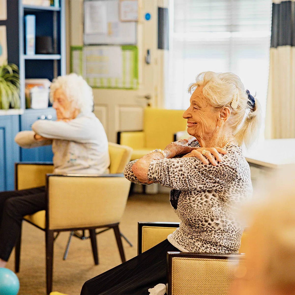 Chair-based exercise session