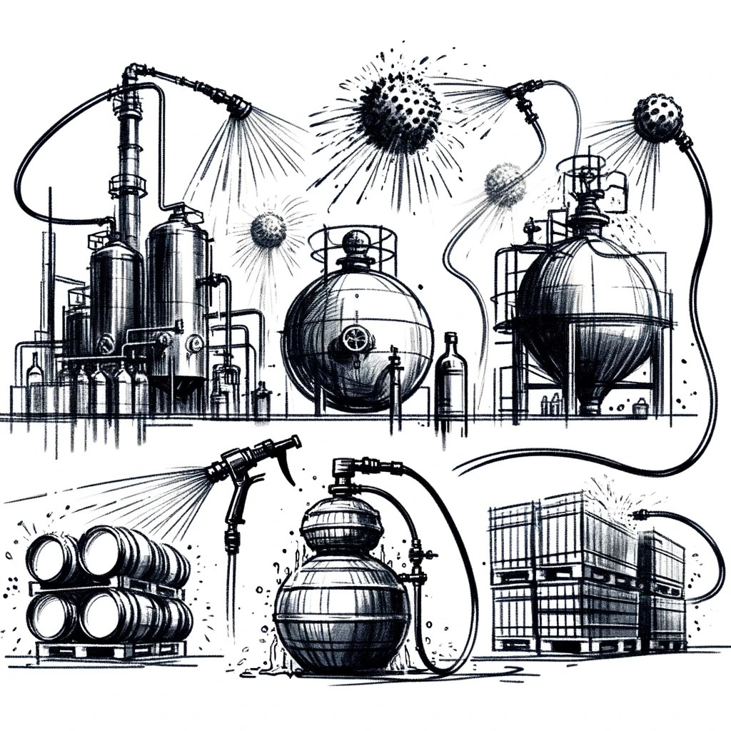 CIP - Cleaning in place spray balls