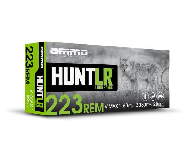 Ammo Inc 223 Remington 60 Gr V-MAX Ammo – Evergreen Ballistics