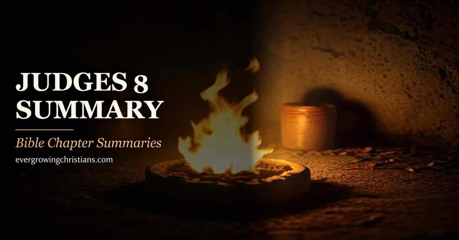 Judges 8 summary