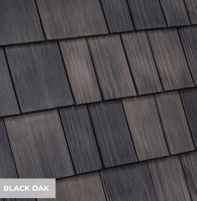 Black Oak sample color DaVinci Shingles