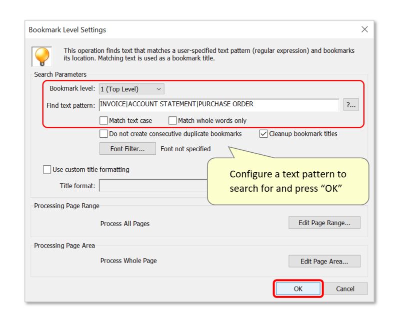 Bookmarking Text Patterns In Pdf Documentsn - Premium Gradient Art Gallery - Retina