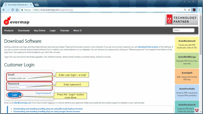 Installing Evermap Plug Ins Using Google Chrome Web Browser - Download Creative Sunset Texture | 4K