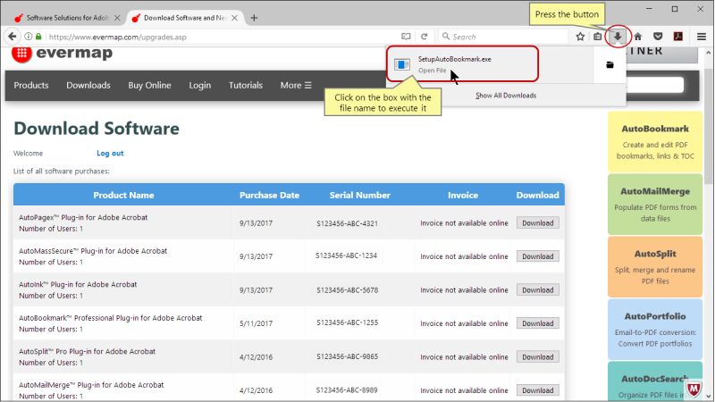 Installing Evermap Plug In Using Firefox Browser - 4K Gradient Patterns for Desktop