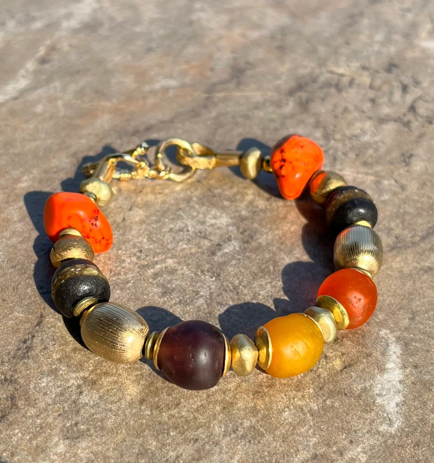 Fire Glass Bracelet Petra di Monte