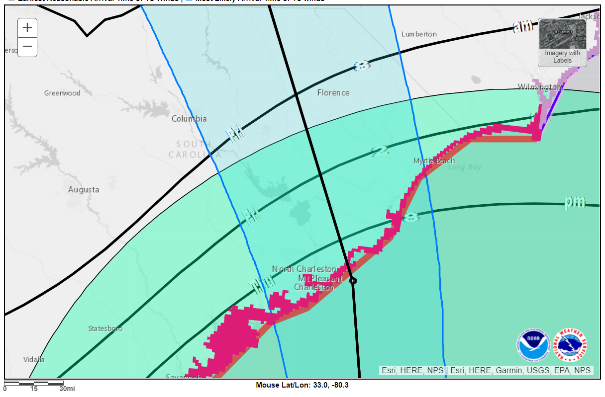 Hurricane Ian forecast