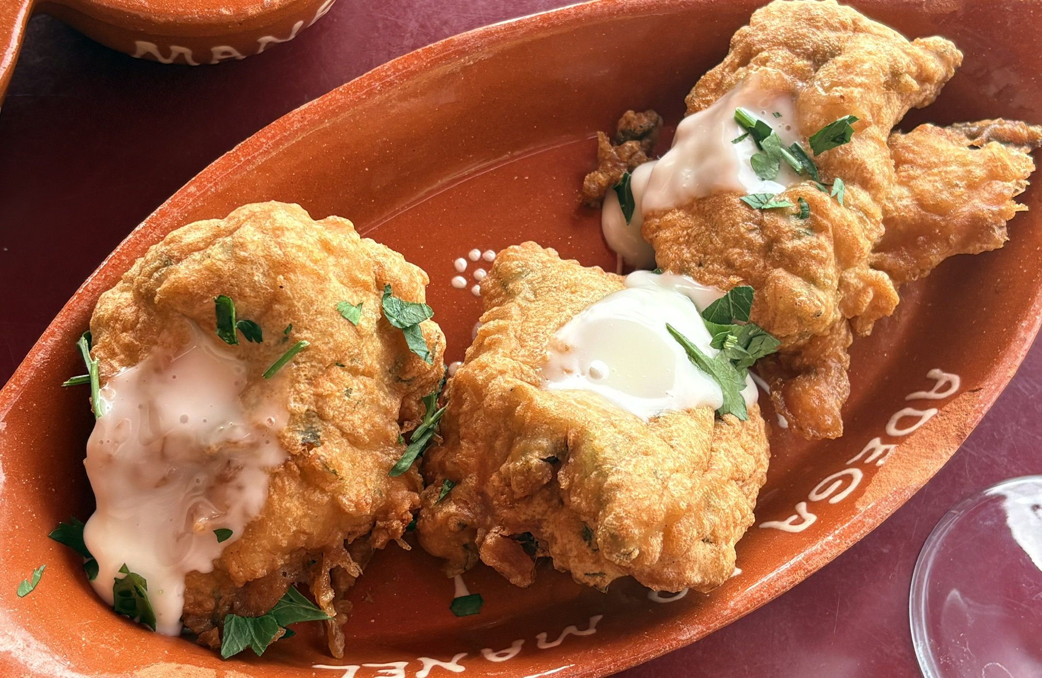 Pastéis de Bacalhau in Porto, Portugal