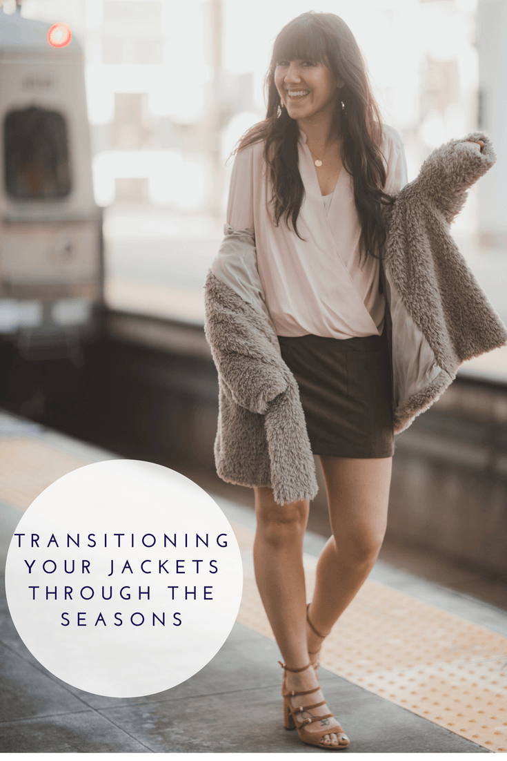 Transitioning your Jackets Through the Seasons | Spring Style Picks | Teddy Bear Coat | Transitioning Looks from Winter to Spring