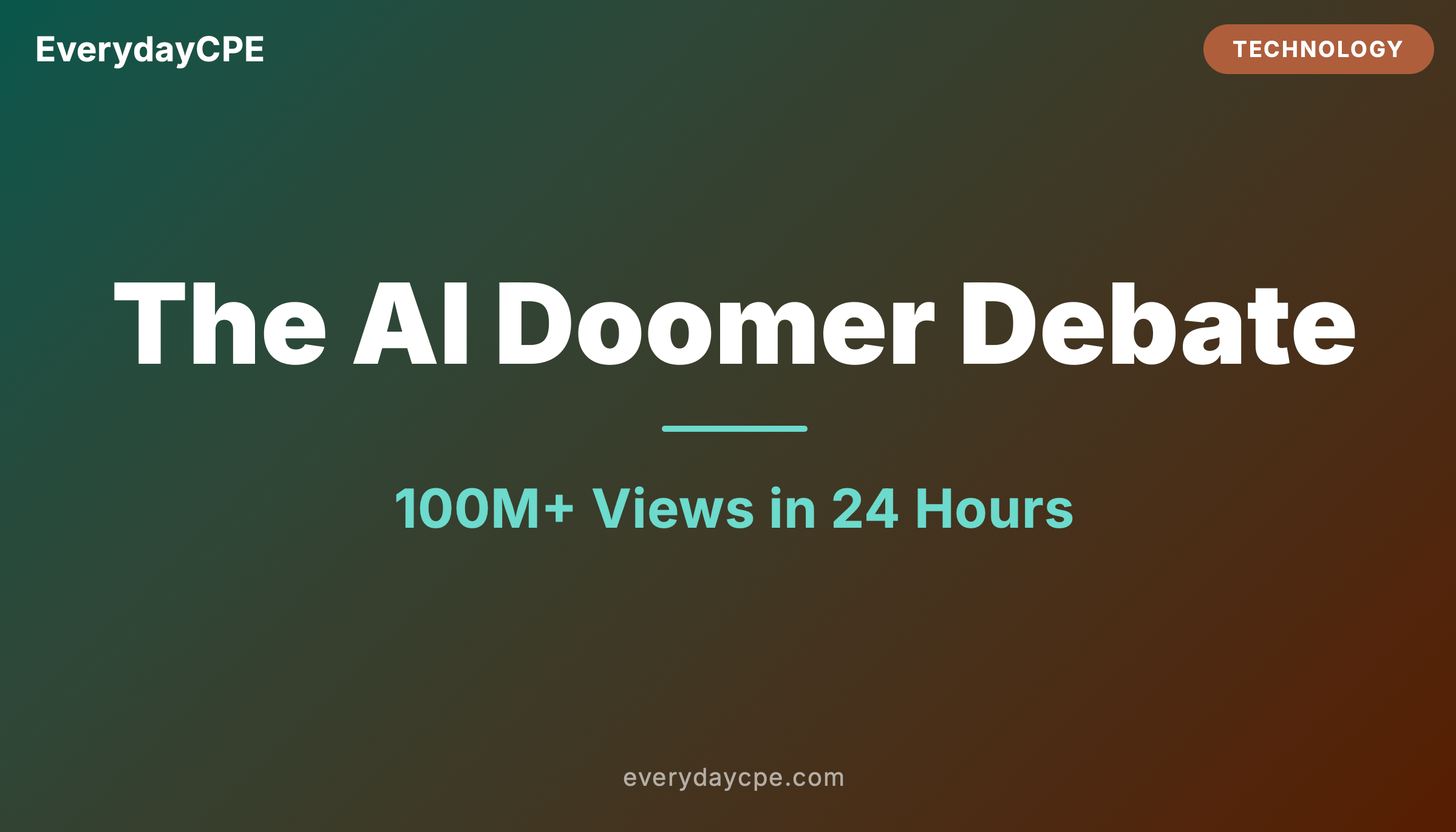 The AI Doomer Debate