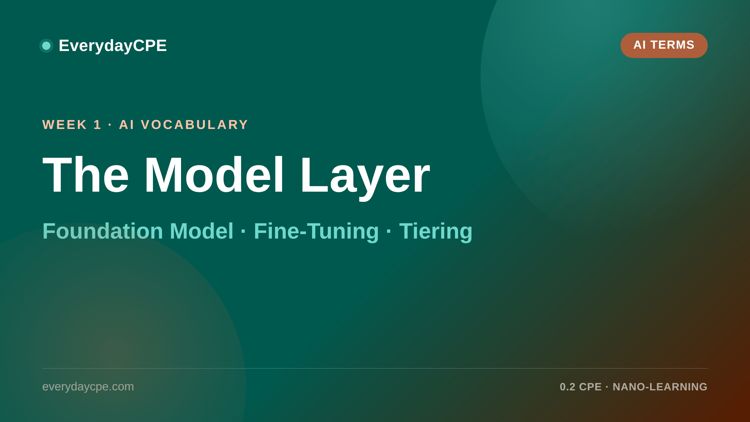 The Model Layer
