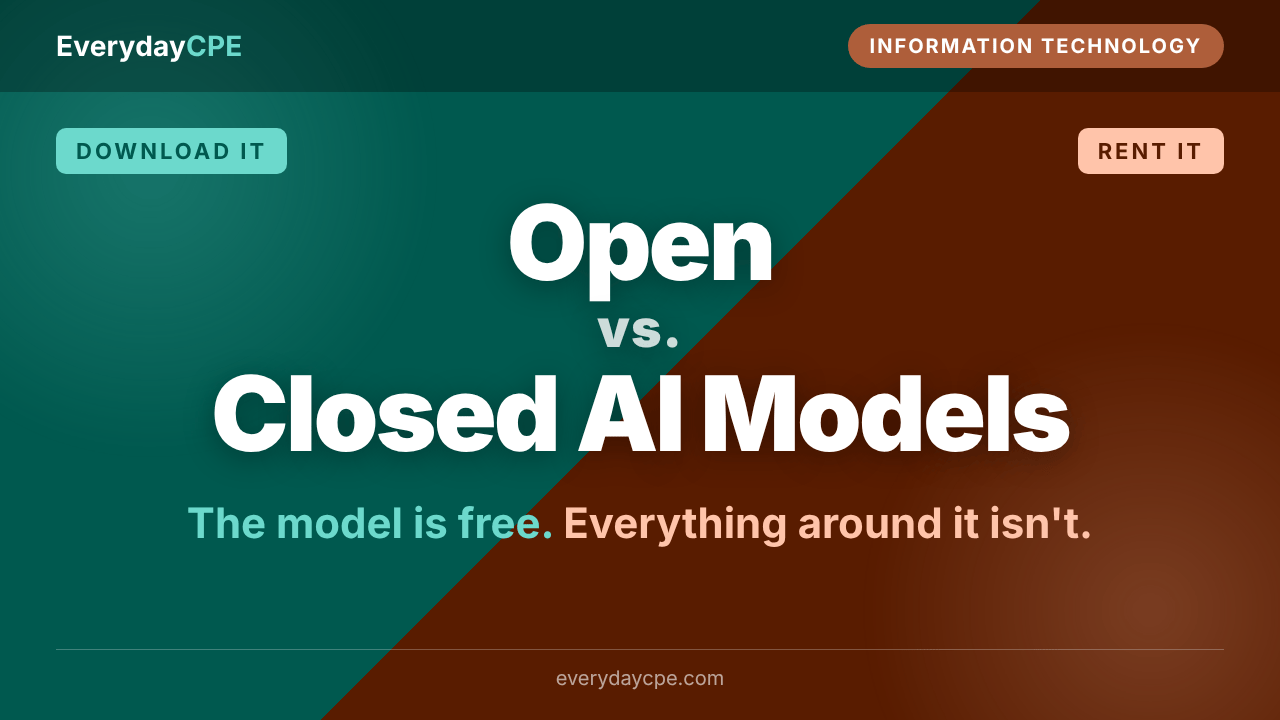 Open vs. Closed AI Models