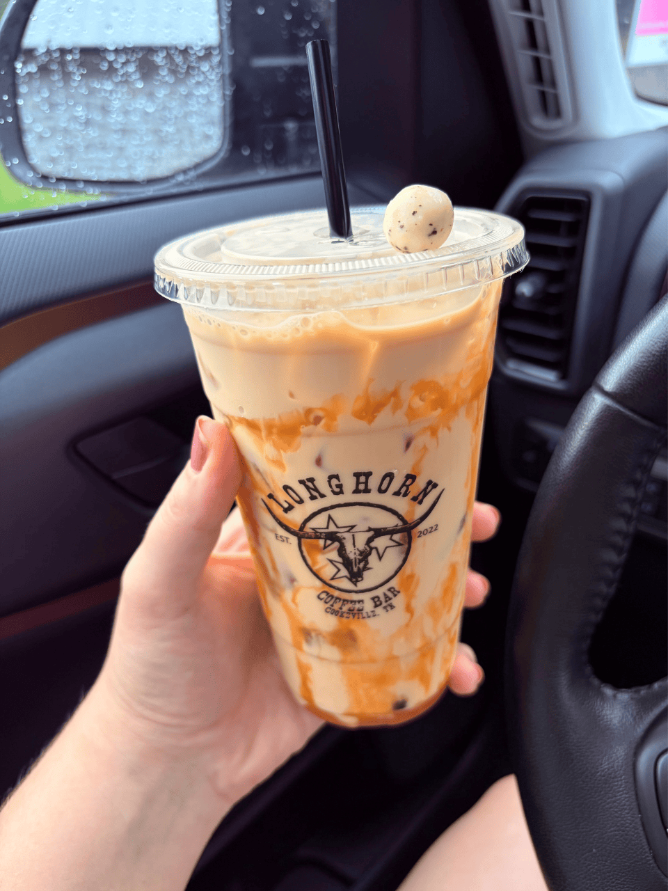 Longhorn Coffee Bar's Awesome Eagle coffee