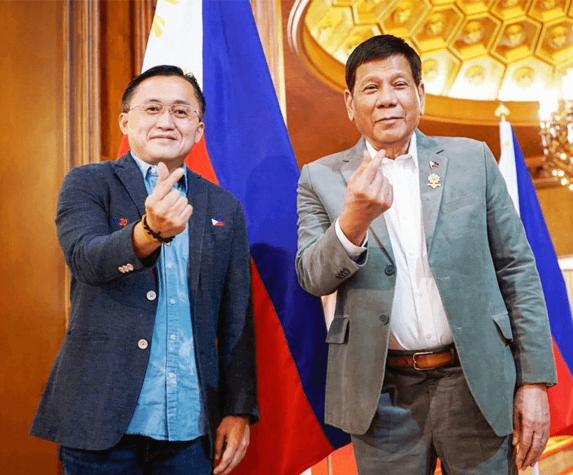 Bong Go & President Rodrigo Roa Duterte as Oppa