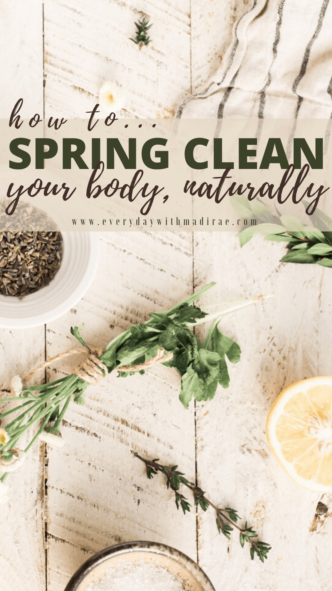 Here's How to Detox & Spring Clean Your Body Naturally